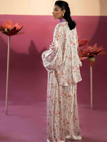 2 PIECE - EMBELLISHED SILK SUIT - Rabazka 2 PIECE - EMBELLISHED SILK SUIT - Rabazka