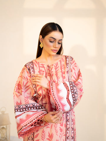 3 PIECE - PRINTED LAWN SUIT 3 PIECE - PRINTED LAWN SUIT