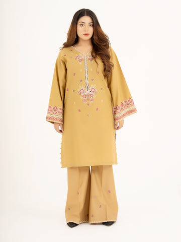 2 PIECE - EMBROIDERED SUIT 2 PIECE - EMBROIDERED SUIT