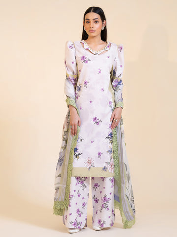 3 PIECE - PRINTED LAWN SUIT 3 PIECE - PRINTED LAWN SUIT