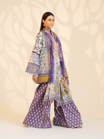 3 PIECE - PRINTED LAWN SUIT 3 PIECE - PRINTED LAWN SUIT