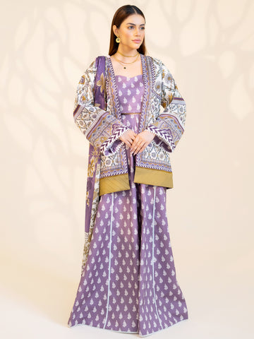 3 PIECE - PRINTED LAWN SUIT 3 PIECE - PRINTED LAWN SUIT