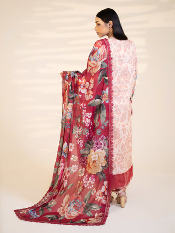 3 PIECE - PRINTED LAWN SUIT 3 PIECE - PRINTED LAWN SUIT