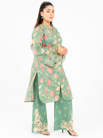 2 PIECE - EMBROIDERED SUIT 2 PIECE - EMBROIDERED SUIT