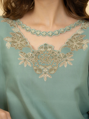 2 PIECE - EMBROIDERED SUIT 2 PIECE - EMBROIDERED SUIT