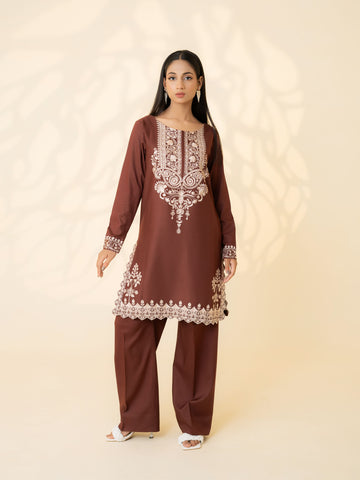2 PIECE - EMBROIDERED SUIT 2 PIECE - EMBROIDERED SUIT