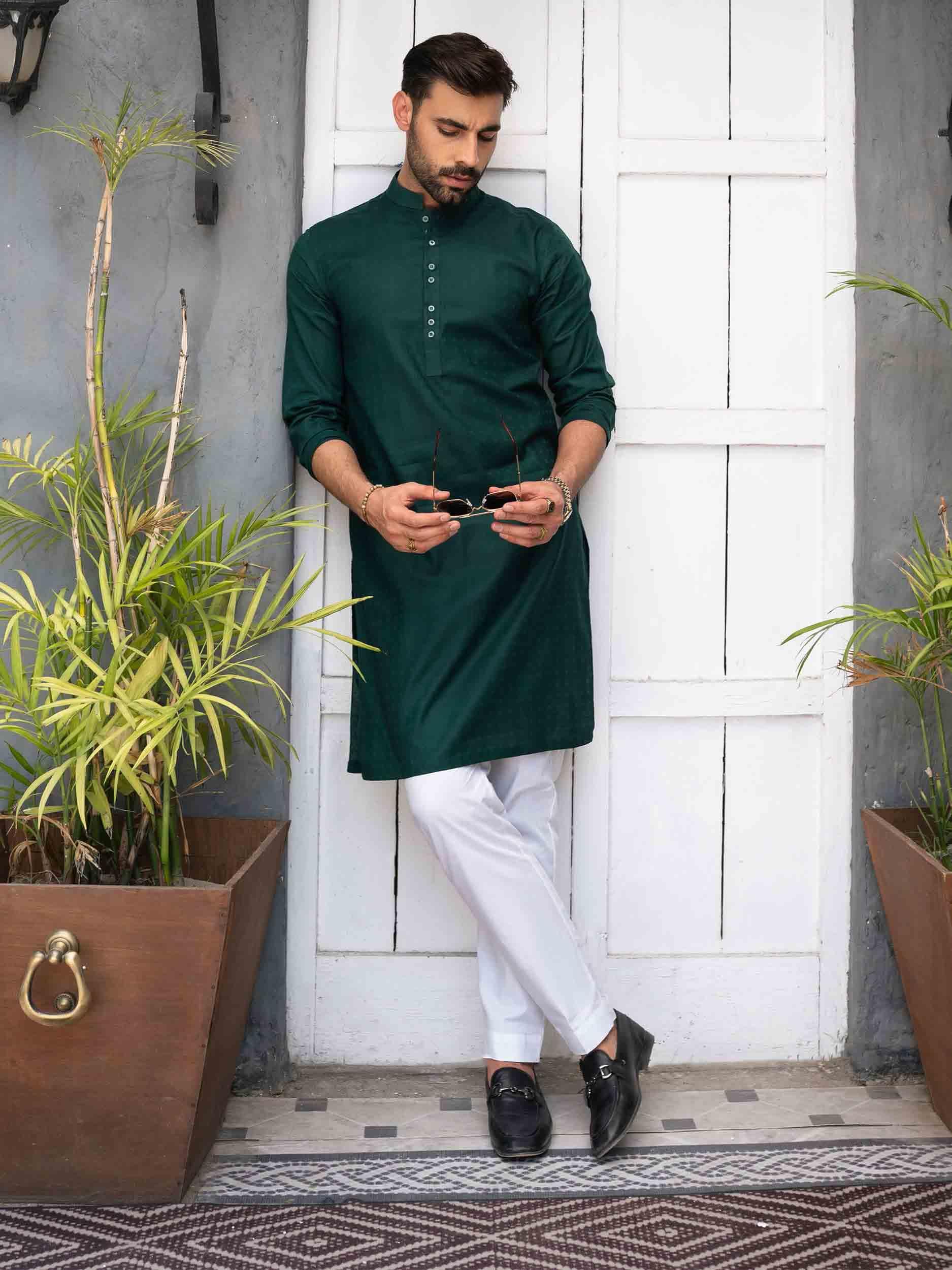 Men Casual Kurta - Rabazka Men Casual Kurta - Rabazka