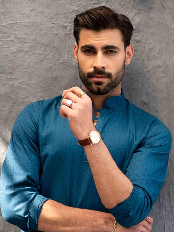 Men Casual Kurta - Rabazka Men Casual Kurta - Rabazka