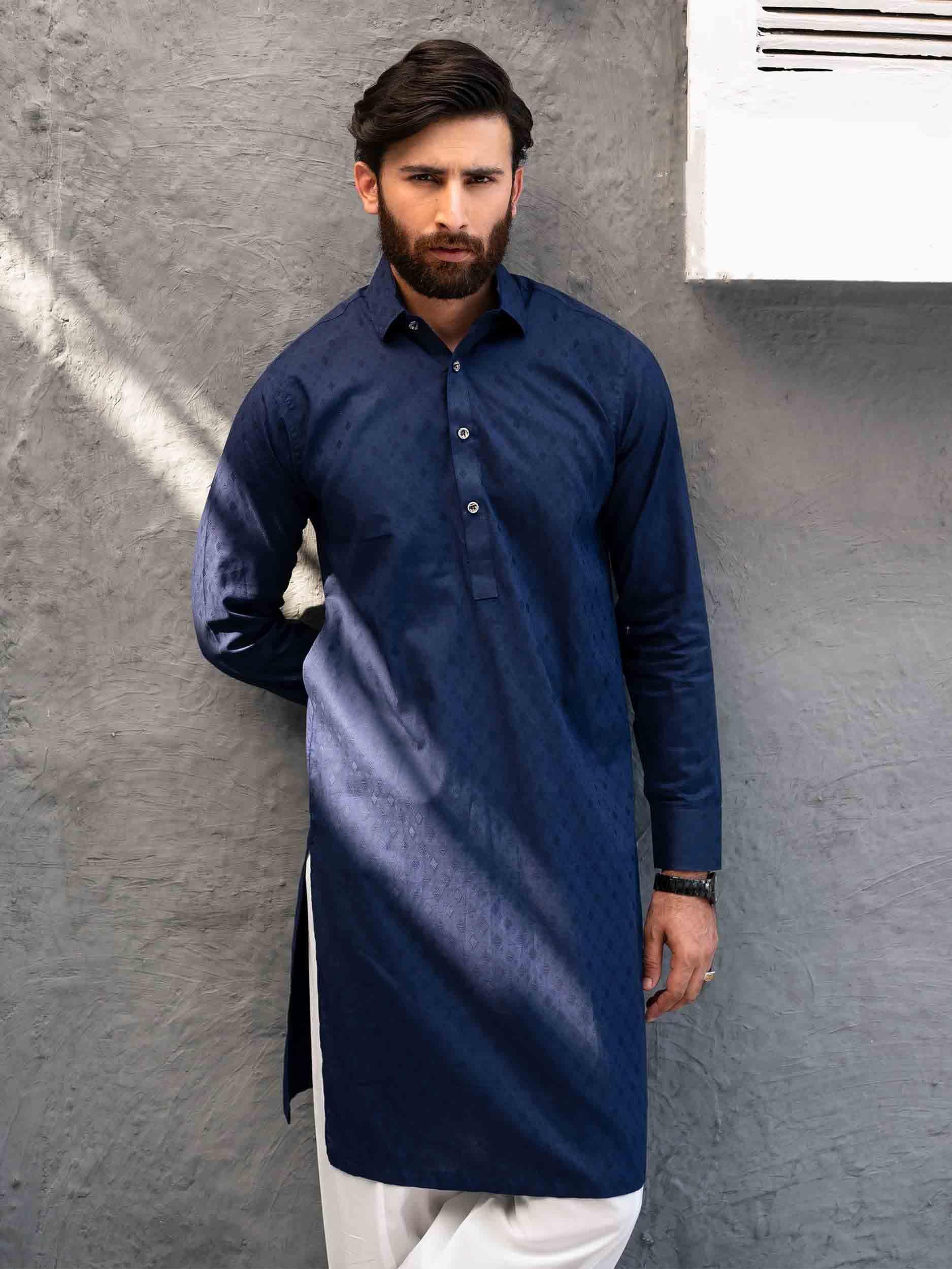 Men Casual Kurta - Rabazka Men Casual Kurta - Rabazka
