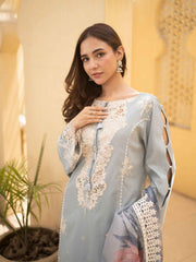 3 PIECE - EMBROIDERED SUIT
