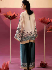 2 PIECE - EMBELLISHED SILK SUIT - Rabazka