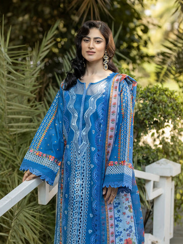 3 PIECE - EMBROIDERED LAWN SUIT