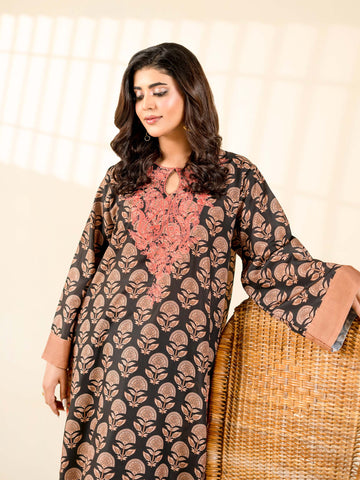CHIKANKARI BLENDED LAWN SHIRT