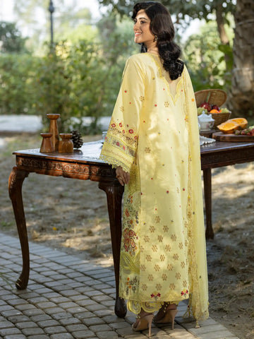 3 PIECE - EMBROIDERED LAWN SUIT