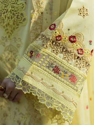 3 PIECE - EMBROIDERED LAWN SUIT