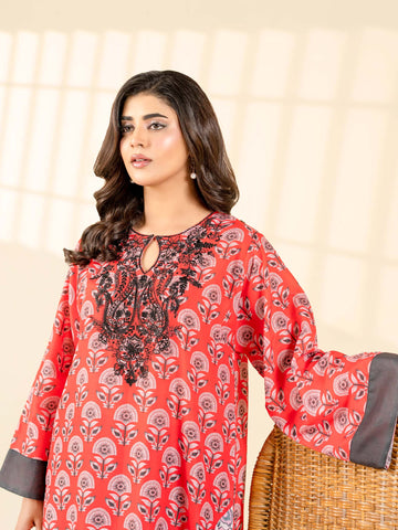 CHIKANKARI BLENDED LAWN SHIRT
