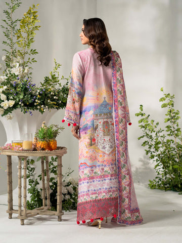 3 PIECE - EMBROIDERED LAWN SUIT