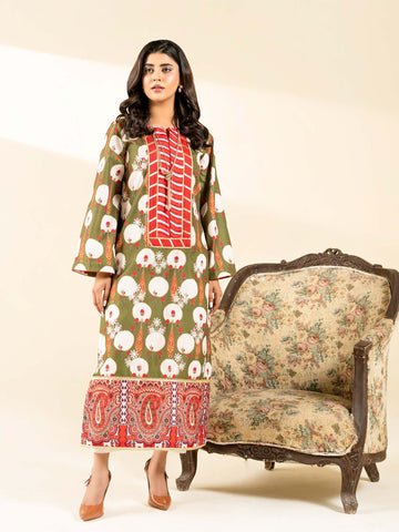 CHIKANKARI BLENDED LAWN SHIRT