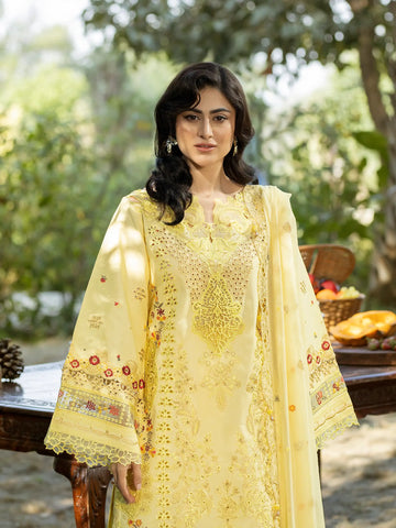3 PIECE - EMBROIDERED LAWN SUIT
