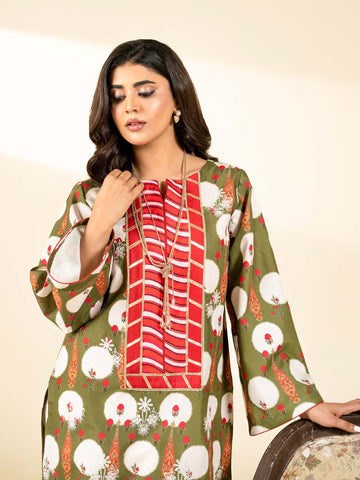 CHIKANKARI BLENDED LAWN SHIRT
