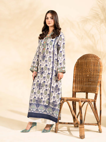 CHIKANKARI BLENDED LAWN SHIRT