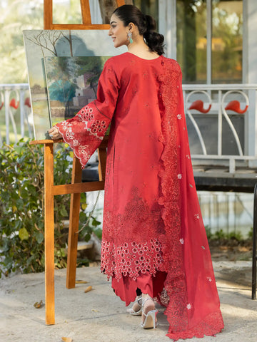2 PIECE - EMBROIDERED LAWN SUIT