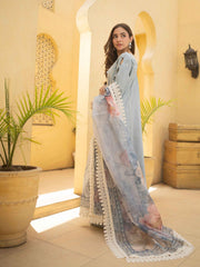 3 PIECE - EMBROIDERED SUIT