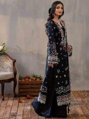 PRINTED EMBROIDERED SUIT