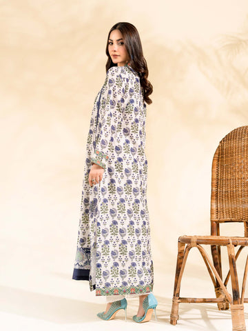 CHIKANKARI BLENDED LAWN SHIRT