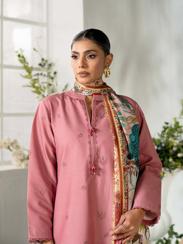 3 PIECE - EMBROIDERED LAWN SUIT