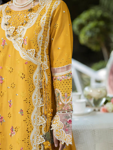 3 PIECE - EMBROIDERED LAWN SUIT