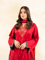 3 PIECE - EMBROIDERED LAWN SUIT
