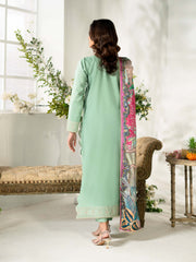 3 PIECE - EMBROIDERED LAWN SUIT