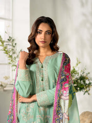 3 PIECE - EMBROIDERED LAWN SUIT