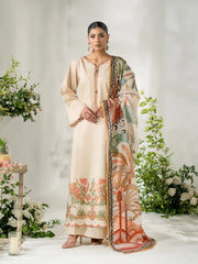 3 PIECE - EMBROIDERED LAWN SUIT