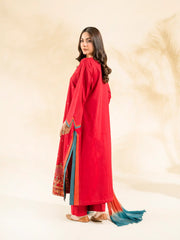3 PIECE - EMBROIDERED LAWN SUIT