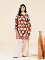CHIKANKARI BLENDED LAWN SHIRT