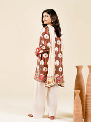 CHIKANKARI BLENDED LAWN SHIRT