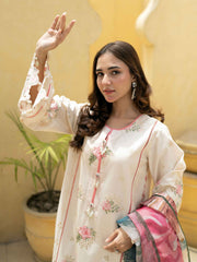 3 PIECE - EMBROIDERED SUIT