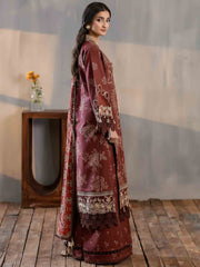 PRINTED EMBROIDERED SUIT
