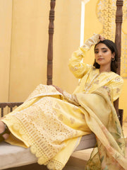 3 PIECE - EMBROIDERED SUIT