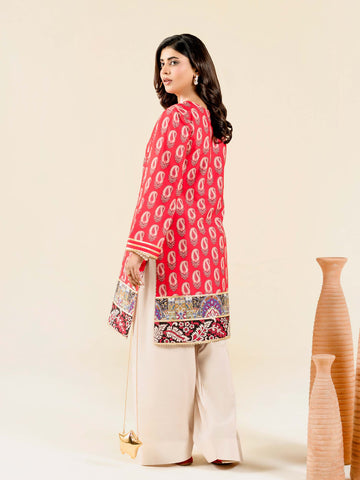CHIKANKARI BLENDED LAWN SHIRT