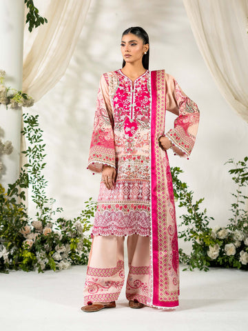 3 PIECE - EMBROIDERED LAWN SUIT