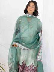 3 PIECE - EMBROIDERED SUIT