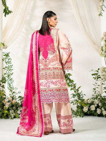 3 PIECE - EMBROIDERED LAWN SUIT