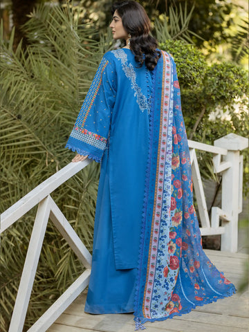 3 PIECE - EMBROIDERED LAWN SUIT