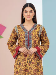 BLENDED SILK LAWN SHIRT