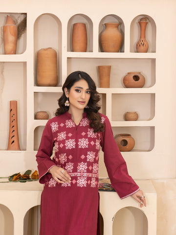 2 PIECE - EMBROIDERED CO-ORD SET