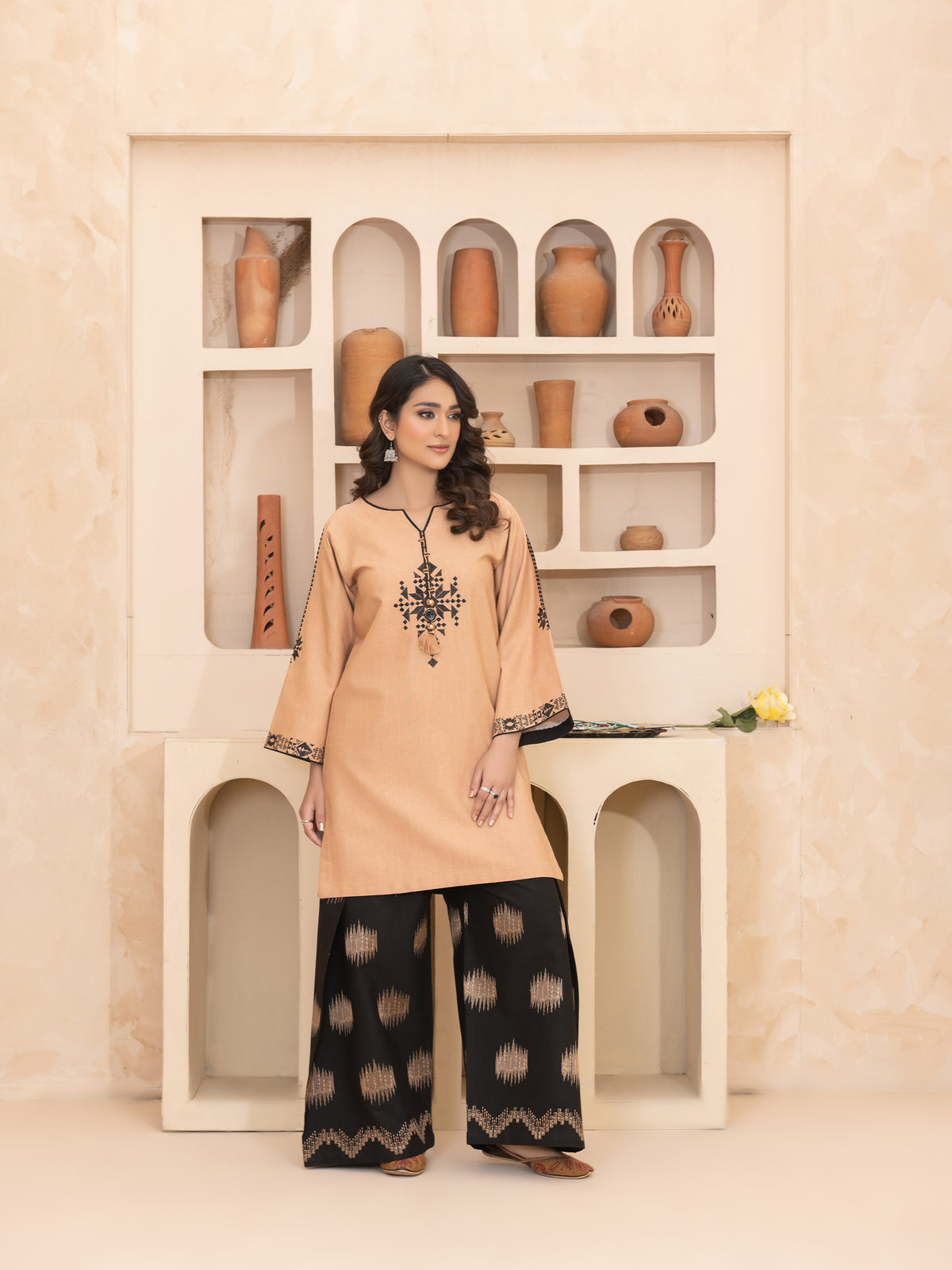 2 PIECE - EMBROIDERED CO-ORD SET