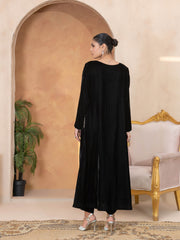 2 PIECE - EMBROIDERED VELVET SUIT